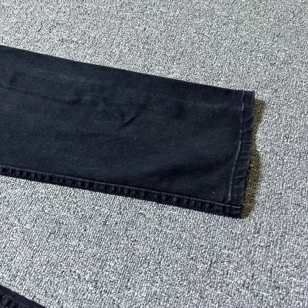 Levis 511 Slim Fit Jeans 30x30 Black Denim Pants Waterless